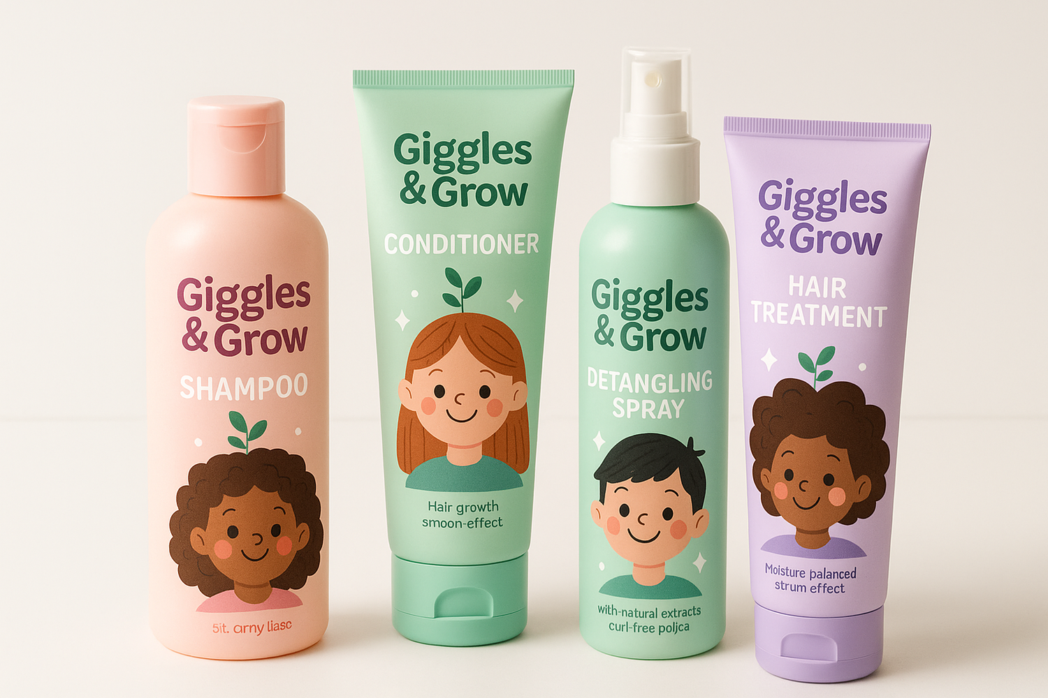 “Giggles & Grow makes haircare fun for kids! With gentle shampoos, conditioners, and creamy hair butters, this Limitlyss Beauty line helps little ones’ curls shine while keeping wash day happy.”